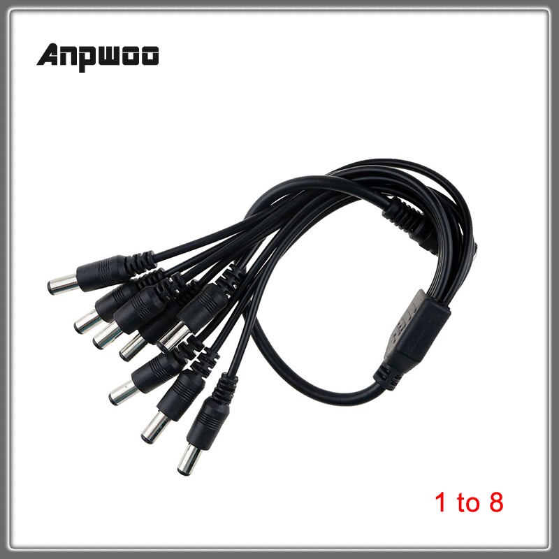 1pcs DC Power Jack DC Power Cable 1 Female to 2,3,4,5,6,8 Male Plug Splitter Adapter for Security CCTV Camera LED Strip 1pcs DC Power Jack DC Power Cable 1 Female to 2,3,4,5,6,8 Male Plug Splitter Adapter for Security CCTV Camera LED Strip