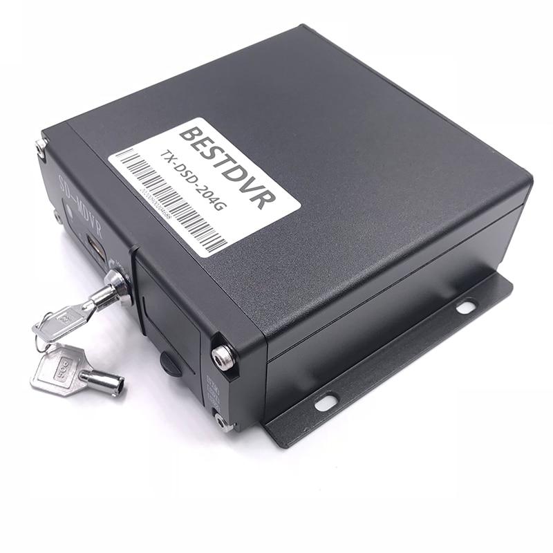 Local playback of ahd 1080p h.265 video GPS 4CH dual SD card mobile DVR vehicle driving monitoring host Local playback of ahd 1080p h.265 video GPS 4CH dual SD card mobile DVR vehicle driving monitoring host