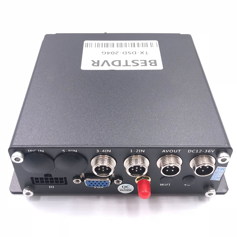 Local playback of ahd 1080p h.265 video GPS 4CH dual SD card mobile DVR vehicle driving monitoring host Local playback of ahd 1080p h.265 video GPS 4CH dual SD card mobile DVR vehicle driving monitoring host