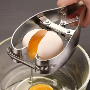 Stainless Steel Egg Scissors Eggshell Cutter  Separator 1Pc.
