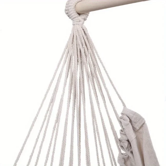 Outdoor Cotton Hanging Rope Hammock Chair Swing Seat