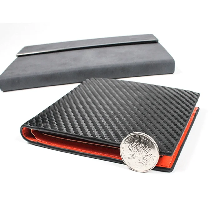 Men's Business Leather Wallet – Multi-Card RFID Holder