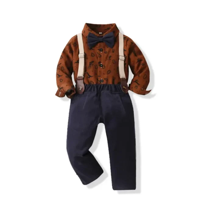 Boys Gentleman Formal Shirt & Pants Set for Kids