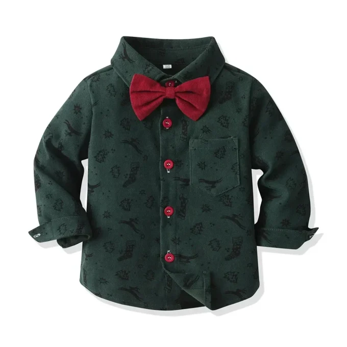 Boys Gentleman Formal Shirt & Pants Set for Kids