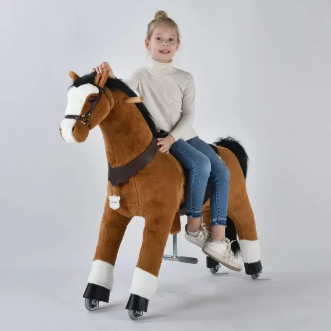 Large Ride-On Mechanical Horse Toy