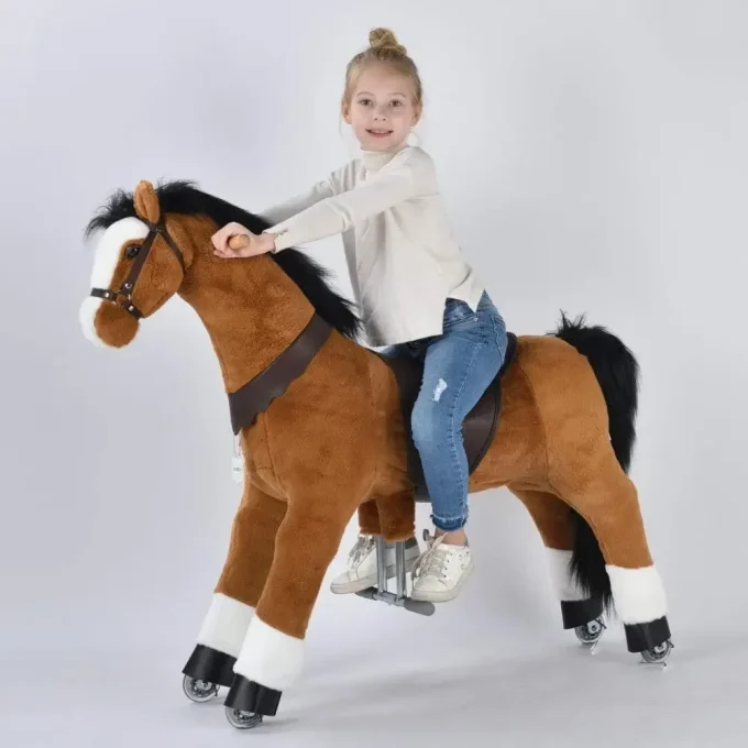 Large Ride-On Mechanical Horse Toy