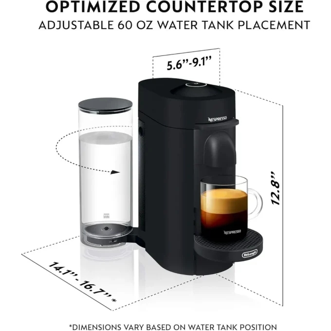 38oz Italian Espresso Capsule Machine