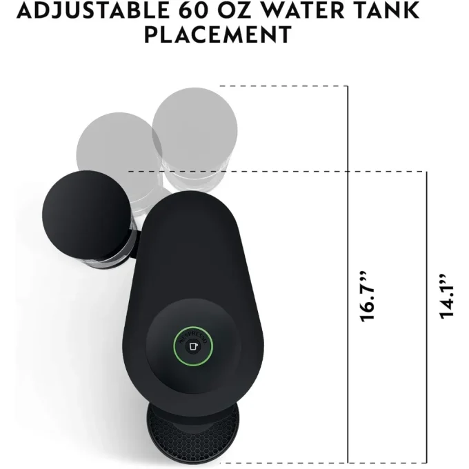 38oz Italian Espresso Capsule Machine