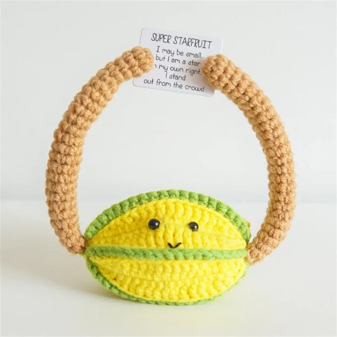 Handmade Crochet Fruit Toy Set