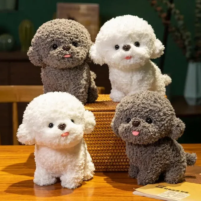 20cm Bichon Frise Plush Toy