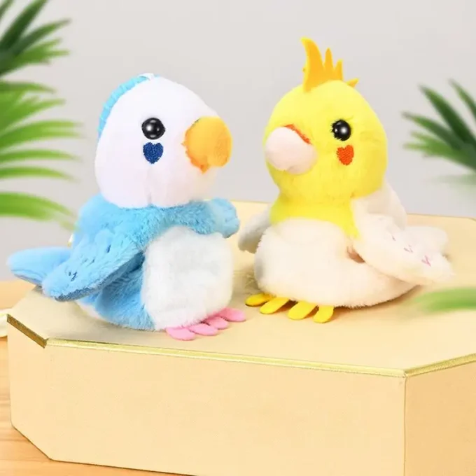 Interactive Talking Parrot Plush Toy