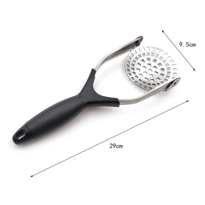 Kitchen Manual Stainless Steel Potato Presser Multifunctional Potato Press Masher Folding Movable Potato Press Tool