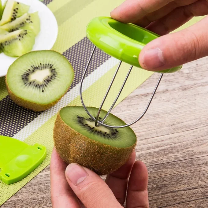 New Kiwi Cutter Kitchen Detachable Creative Fruit Peeler Salad Cooking Tools Lemon Peeling Gadgets Kitchen Gadgets and Accessori