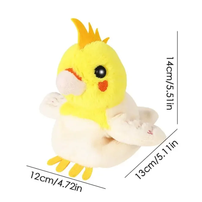 Interactive Talking Parrot Plush Toy