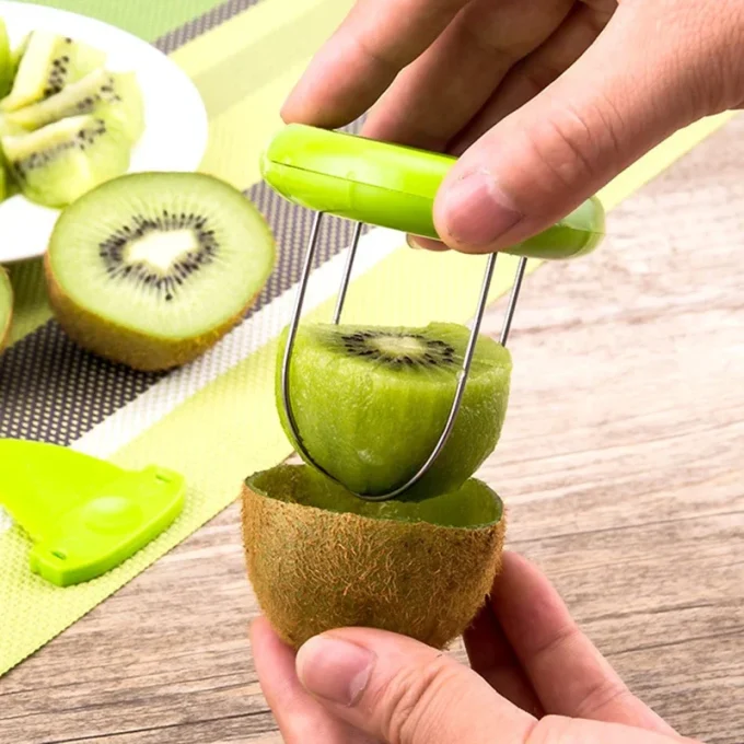 New Kiwi Cutter Kitchen Detachable Creative Fruit Peeler Salad Cooking Tools Lemon Peeling Gadgets Kitchen Gadgets and Accessori