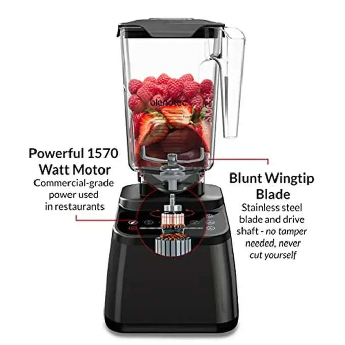Designer Series 8-Speed Kitchen Blender with 90 Oz Jar, Friction Heating & Easy Clean