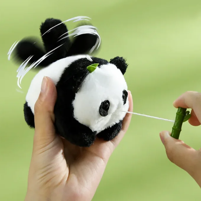 Wagging Tail Panda Plush – Interactive & Cuddly