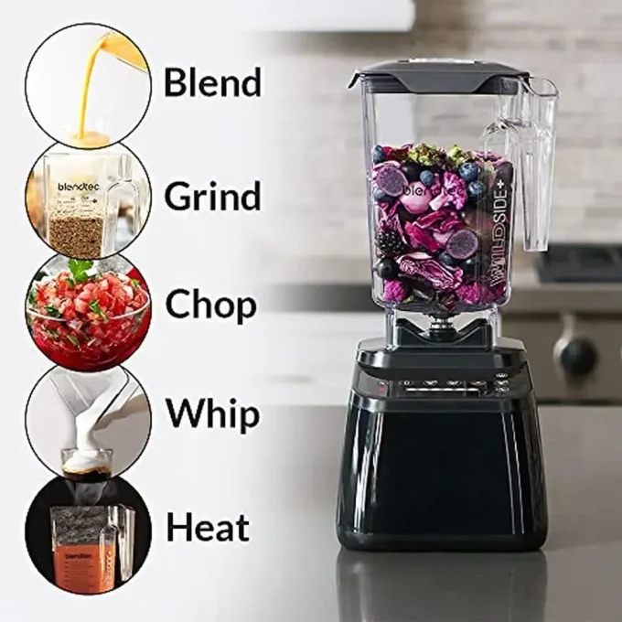Designer Series 8-Speed Kitchen Blender with 90 Oz Jar, Friction Heating & Easy Clean