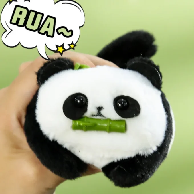 Wagging Tail Panda Plush – Interactive & Cuddly