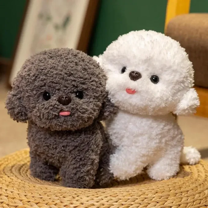 20cm Bichon Frise Plush Toy