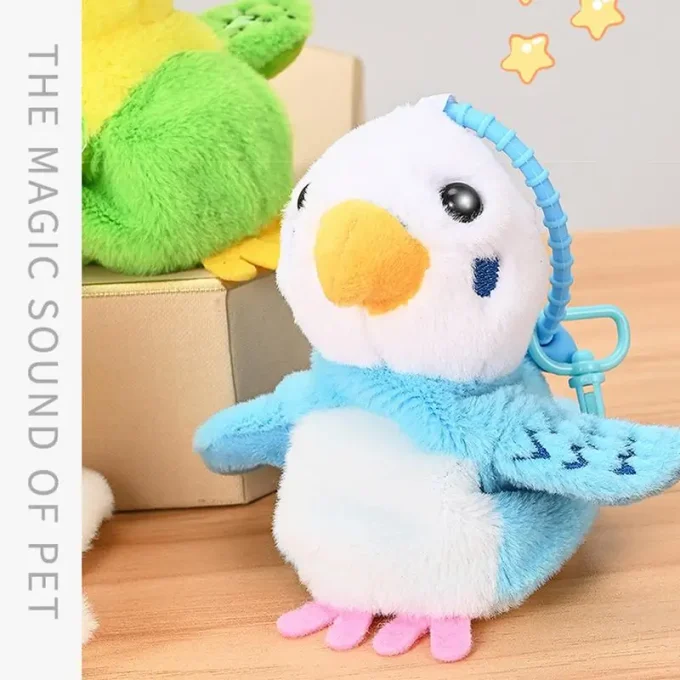 Interactive Talking Parrot Plush Toy