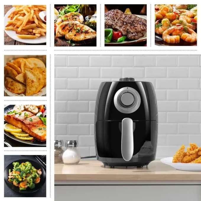 2.3-Quart Compact Air Fryer – Healthy & Versatile Cooking