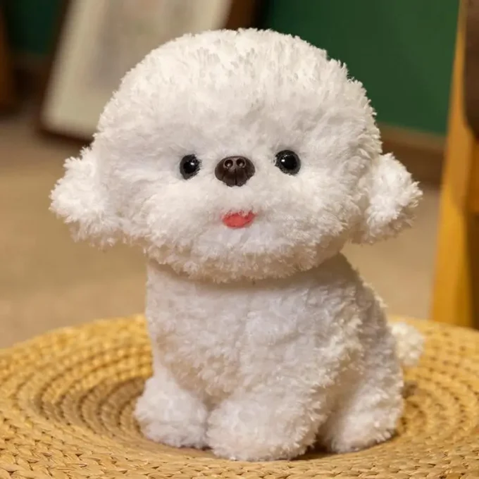 20cm Bichon Frise Plush Toy