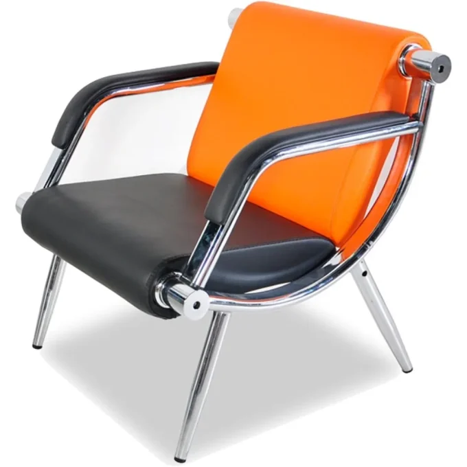 2-Seater Waiting Room Chair – PU Leather Office & Reception Seating