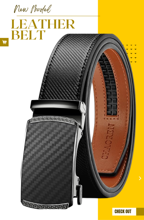 2 Men's Best Exclusive Belt - Image 1
