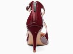 Women Stilettos Party Dress Shoes Pointed Toe Crossed Strap - Image 2