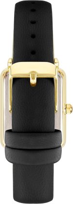 Women's Strap Watch, Black - Image 2