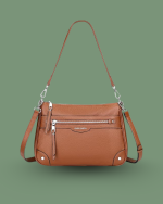 Leather Crossbody Bags for Women Small Hobo Purses Ladies Shoulder Bag