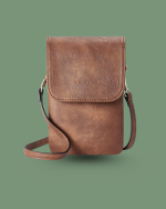 Vegan Leather Small Crossbody Bag for Women