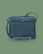 Women’s Genuine Leather Crossbody Bag – RFID Blocking Shoulder Purse with Adjustable Strap & Organizer