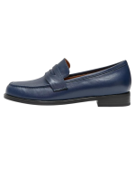Classic Penny Loafers Women Blue - Image 2