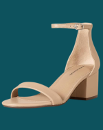 Essentials Women’s Two-Strap Heeled Sandal
