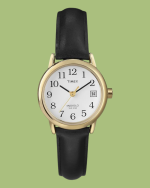 Timex Women’s Easy Reader Watch – Black/Gold