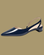 Women’s Slingback Low Chunky Heel Office Dress Pumps