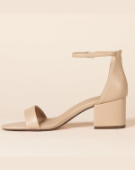 Essentials Women’s Two-Strap Heeled Sandals - Image 2