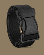 Men’s 1.5" Tactical Stretch Belt – Quick-Release Work Belt for EDC, Hiking & Casual Wear