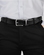 Men’s Reversible Leather Belt – Adjustable Cut-to-Fit (1.25”) | 2-in-1 - Image 3
